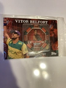 2010 Topps Serie 4 Main Event exklusive UFC Poker Chipkarte Victor Belfort #25 - Bild 1 von 2