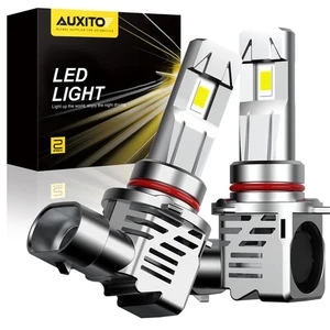 AUXITO 9012 HIR2 Bombillas LED Faros de haz alto bajo 60W 6500K Blanco Súper Brillante - Imagen 1 de 9