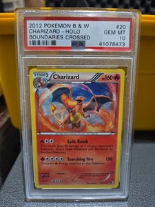 Pokemon TCG Charizard Holo Card Boundaries Crossed 20/149 PSA 10 - Picture 1 of 13