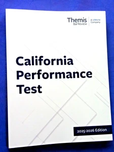 Themis Bar Review - California Performance Test - 2025-2026 Edition - Picture 1 of 6