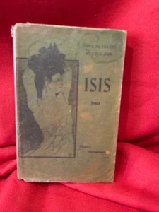 VILLIERS DE L’ISLE-ADAM (A. de) - Isis, roman. 1900, couverture Rassenfosse. - Imagen 1 de 4