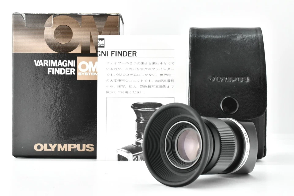 [N Mint in Box] Olympus Varimagni 1.2x 2.5x Angle Finder For  OM-System from Jp - Image 1 of 4