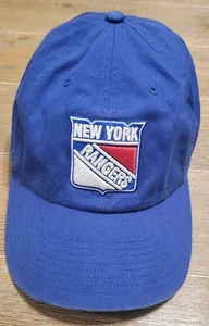 Gorra de hockey ajustable de limpieza azul real marca New York Rangers '47 NHL - Imagen 1 de 6