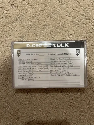 Metallica Live At Festival Hall Osaka Japan 1986 D-C90 Promo Cassette New Sealed - Image 1 of 3