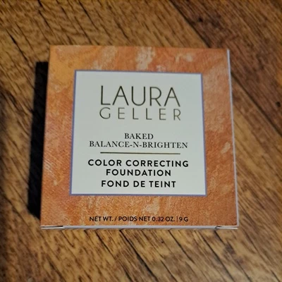 Laura Gellar Baked Balance And Brighten Color Correcting Foundation Light 9g New - Image 1 of 3