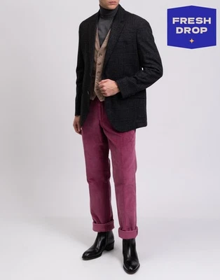 Chaqueta Blazer Hackett de Lana Talla 42R 52R L Robert Noble Tela Ventana PVP €495 Foto 1 de 4