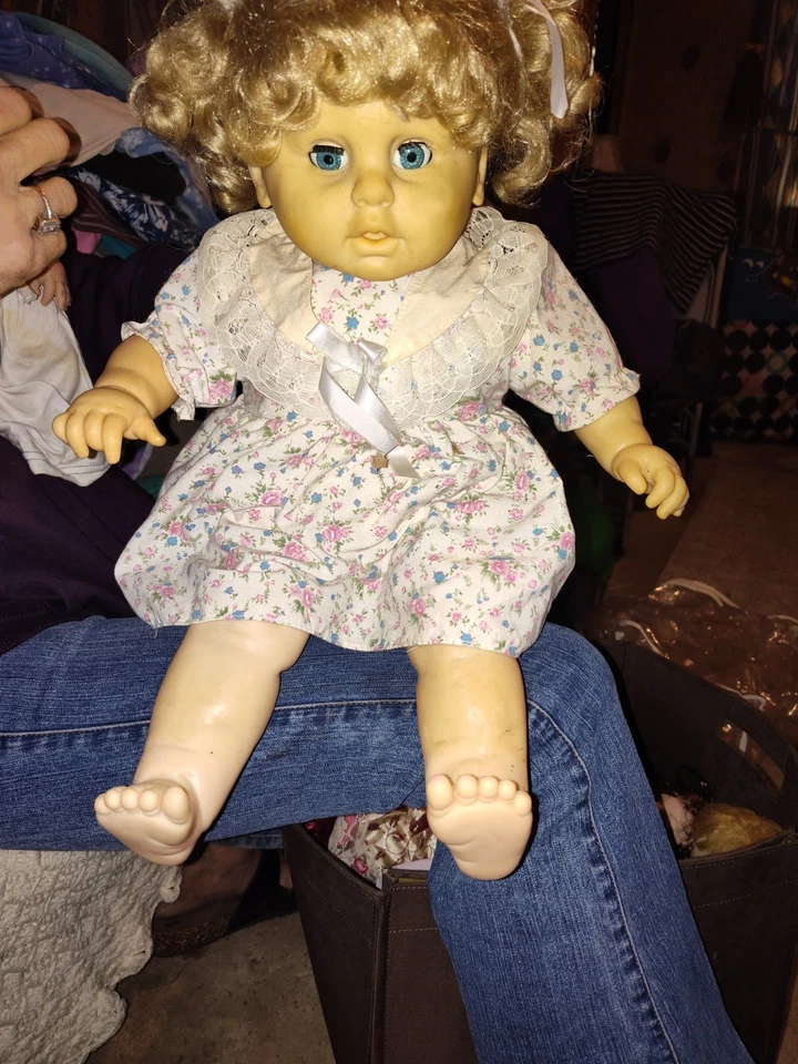 Cabello rubio azul Foto 1 de 1