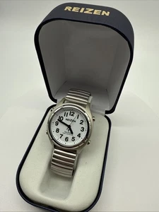 NOS Reizen Quarzuhr Radio Controlled Talking Band Analog IN BOX - Bild 1 von 9