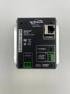 NetStreams DoorLinX DX100 unità di interfaccia di rete audio porta Ethernet nera 28VDC - Foto 1 di 5