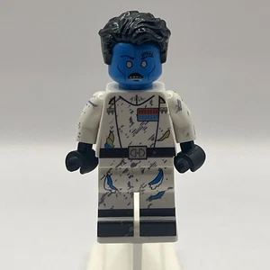 Custom Printed Lego Zombie Admiral Thrawn Printed On Official Lego By Brickluv - Picture 1 of 4