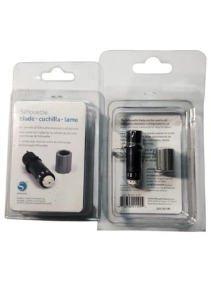Hojas Silhouette con Tapa de Trinquete 3 - 3T SILH-BLADE & SILH-FAB- 2 NUEVAS SELLADAS Foto 1 de 4