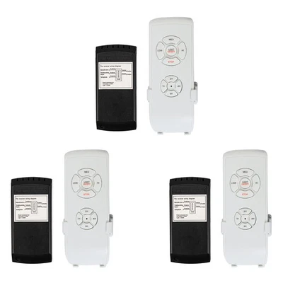 3X Kit Telecomando Ventilatore da Soffitto,Piccole Dimensioni Universale Ventilatori da Soffitto Luce2060 - Immagine 1 di 4