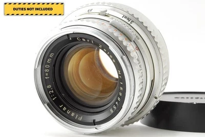 [Exc+5] Lente cromada Hasselblad Carl Zeiss Planar C 80 mm F2,8 seis elementos JAPÓN Foto 1 de 4