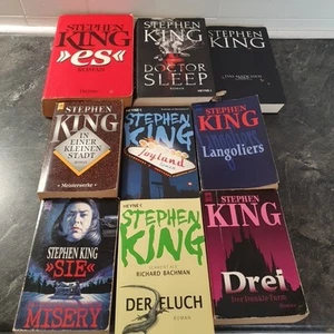 Stephen King Bücher 9 Stück - ES, Das Mädchen, Joyland, Langoliers, Der Fluch - Bild 1 von 24