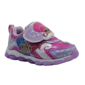 Shimmer & Shine Toddler Girls Light Up Sneakers MANY SIZES NEW! - Picture 1 of 6