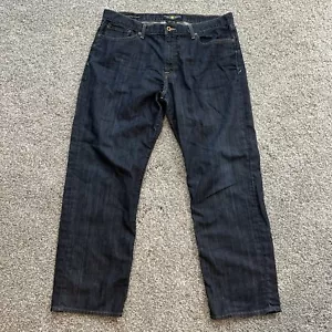 Jeans uomo marca Lucky 38x30 vintage dritto 363 denim lavaggio scuro - Foto 1 di 8