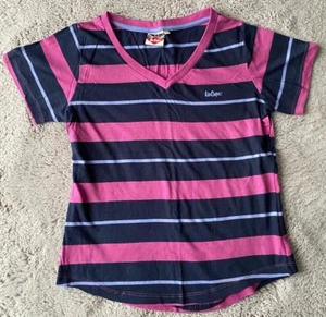 Lee Cooper Striped T-Shirt - UK: 12 - Picture 1 of 3