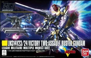Gundam HGUC Victory Two Assault Buster HG High Grade 1/144 Bandai Model Kit nuovo - Foto 1 di 3