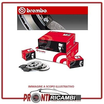 Pastiglie + Dischi Kit Freno Brembo Per Alfa Romeo 147 Originali Nuovi Posterior • 74.84€