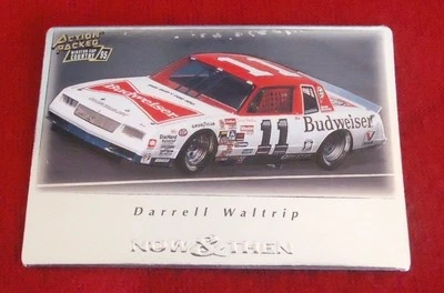 Darrell Waltrip 1995 Action Packed Now & Then Silver Speed BUDWEISER Card #35 - Image 1 of 2