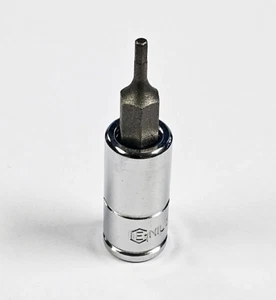 1/4" Drive Hexagon / Allen Bit Sockets From Genius Tools, Sizes 2-6mm - Picture 1 of 6