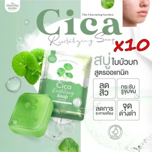 10xCica Revitalizing Organic Soap Moist Cleansing Formula Acne Reduce Dark Spots - Picture 1 of 8