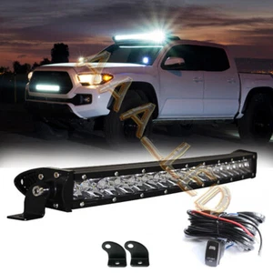 25inch 120W Curved LED Light Bar Spot Work Offroad 4X4 ATV SUV Truck Fog Driving - Picture 1 of 9