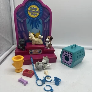 Vintage 1993 Kenner Littlest Pet Shop “Prize Winning Pups” Playset - Picture 1 of 9