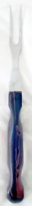 VINTAGE 2 ZINKEN CUTCO SCHNITZEN SERVIEREN WENDEGABEL 10 1/4 ZOLL LANG - Bild 1 von 2