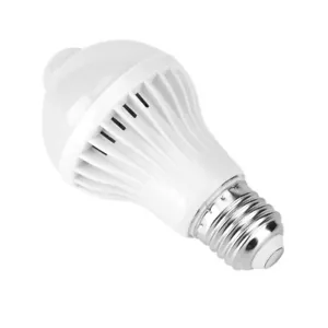 E27 Intelligent Detection PIR Infrared Motion Sensor Light LED Lamp Bulbs 5W AC - Picture 1 of 17