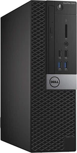 DELL 3040 SFF; Quad-Core 3.2GHz; DVD; 250GB SSD; WiFi; Windows 10 Pro x32 bit - Picture 1 of 3