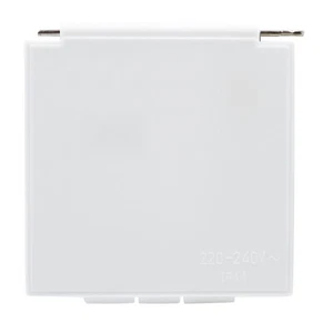 Ersatzdeckel für CEE Aussensteckdosen | weiß | Spritzwasser geschützt - Bild 1 von 2