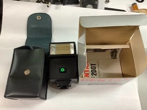 Pentax AF 200T Blitz Bedienungsanleitung Original - Bild 1 von 2