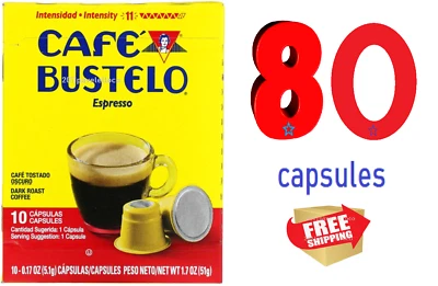 Cafe Bustelo Nespresso Coffee Capsules, Intensity 11  - Image 1 of 2