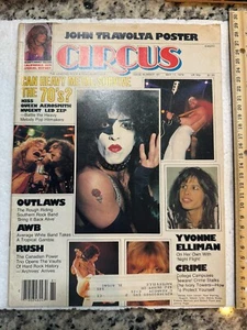 CIRCUS Magazine #181 May 1978 Paul Stanley KISS Queen Led Zeppelin Aerosmith - Picture 1 of 3