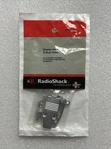 Radio Shack Shielded Metal D-Sub Hood For 9 Pos Std or 15 Pos Hi-Dens. 276-1508. - Picture 1 of 5
