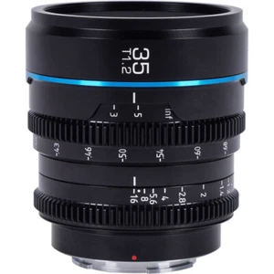 Lente de cine Sirui Night Walker 35 mm T1.2 S35 para montaje Canon Sony Fuji M4/3 - Imagen 1 de 11