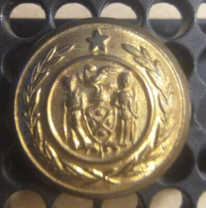NYC Polizei Knopf 1895 - Bild 1 von 5