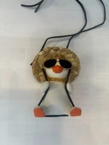 Cool Swinging Duck Car Hanging Ornament Cute Car Décor Rear Mirror Accessories - Picture 1 of 7