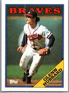 1988 Topps #325 Glenn Hubbard - Picture 1 of 2
