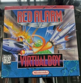 Red Alarm Nintendo Virtual Boy 1995 CIB Complete Box Manual Tested!