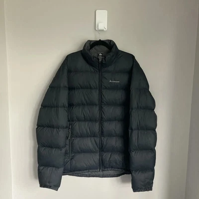 Abrigo acolchado Macpac chaqueta halo para hombre XL negro nailon caminar senderismo Foto 1 de 4