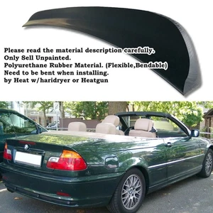 Duckbill 450F Type Rear Trunk Spoiler Wing Fits 1999~2005 BMW E46 Convertible - Picture 1 of 8