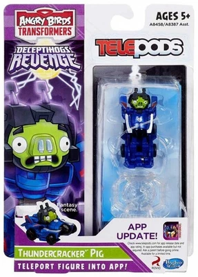 Angry Birds Transformers Telepods - Thundercracker Pig - Image 1 of 3