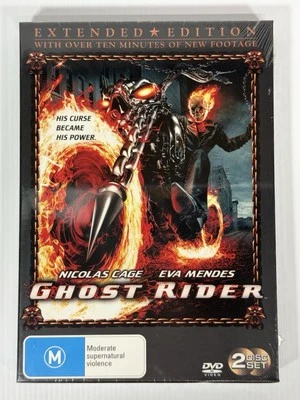 Ghost Rider (Extended Edition, DVD, 2007) 2 Disc Set New And Sealed - Image 1 of 4