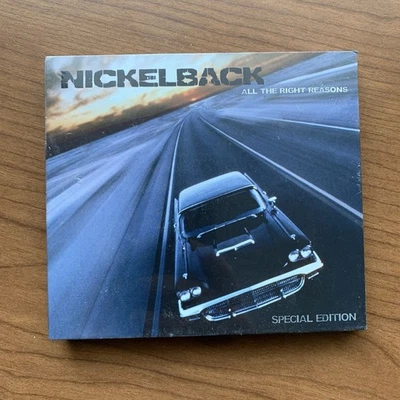 New Sealed Nickelback All The Right Reasons Special Edition CD Foto 1 de 4