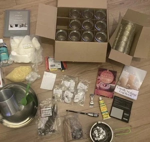 Wax/Candle Making Supplies Job Lot - Picture 1 of 24