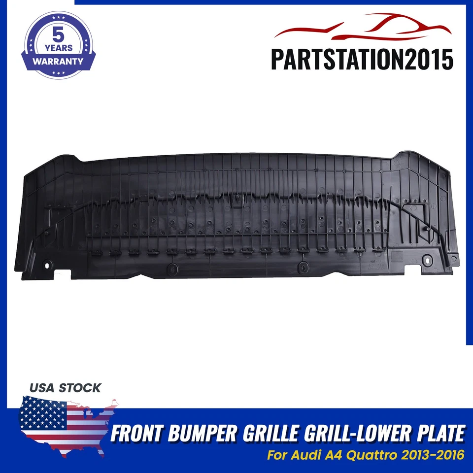 PARA AUDI A4 QUATTRO 13-16 PARACHOQUES DELANTERO PARRILLA-PLACA INFERIOR 8K0807611 Foto 1 de 4