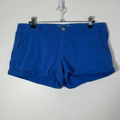 Micro Shorts Abercrombie & Fitch Y2K Vintage Azul Talla 10 Foto 1 de 4