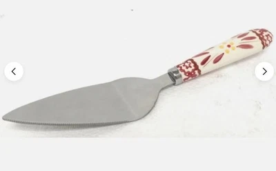 Temp-tations 1 peça servidor de bolo de aço inoxidável com cabo de cerâmica H212341 - Imagem 1 de 2